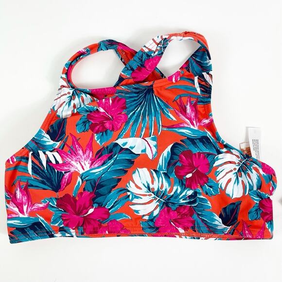 Tart Collection NWT Tropical Swim Top S - Picture 3 of 7